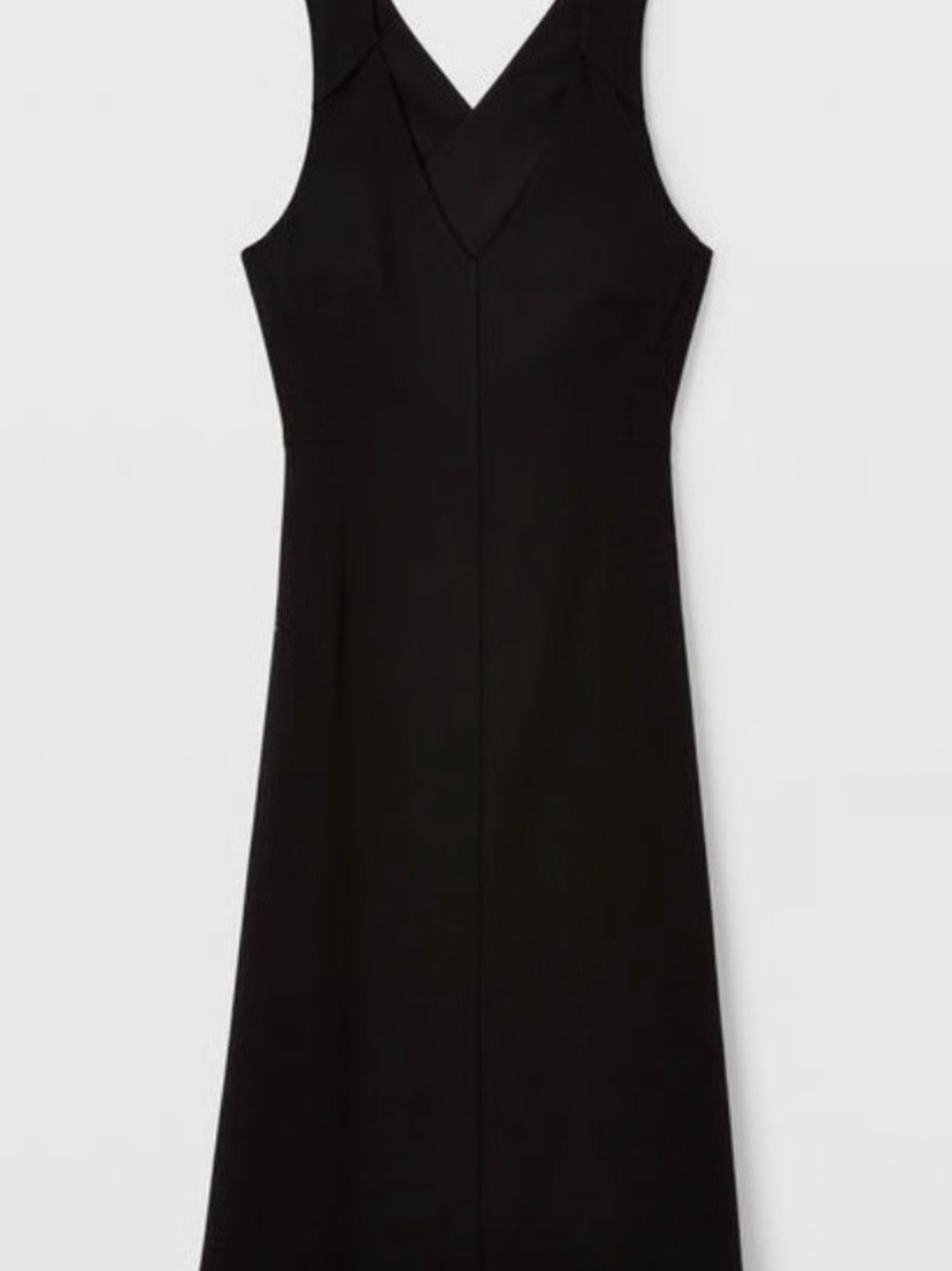 NWT Sleeveless Crisscross Back Midi Dress - Picture 3 of 7